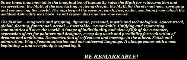 Be remarkable!